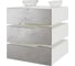 Тумба подвесная Kobor на 3 ящика T-3 white/chicago 230482 1