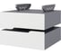 Тумба подвесная Kobor на 2 ящика T-2 graphite/premium 230449 1