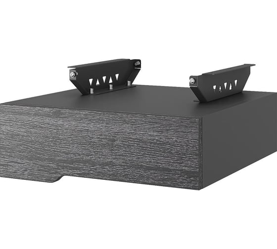 Тумба подвесная Kobor на 1 ящик T-1 black/wood 230439