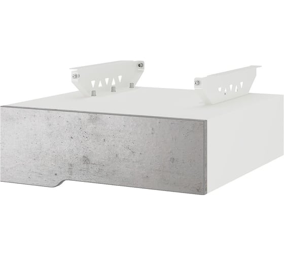 Тумба подвесная Kobor на 1 ящик T-1 white/chicago 230480