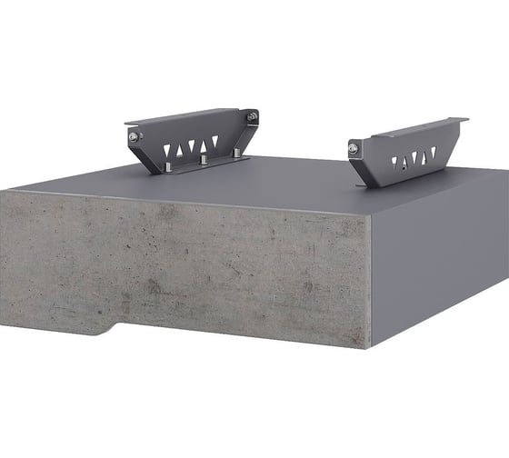 Тумба подвесная Kobor на 1 ящик T-1 graphite/chicago 230451