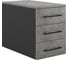 Тумба приставная Kobor TS3-40/50 black/chicago 221564 1
