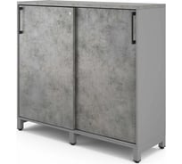 Шкаф-купе Kobor HK/3-120/60/M aluminum/chicago 221903