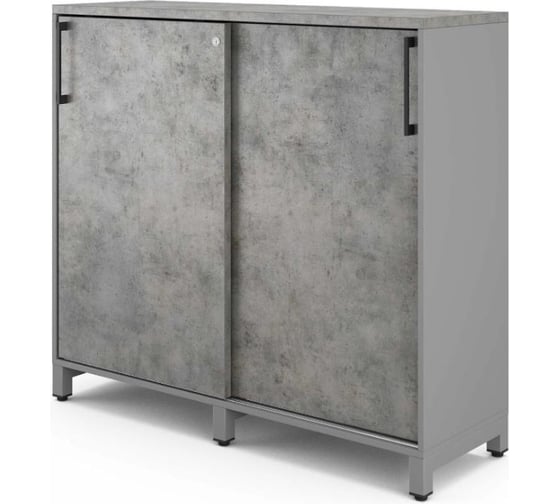 Шкаф-купе Kobor HK/3-120/60/M aluminum/chicago 221903