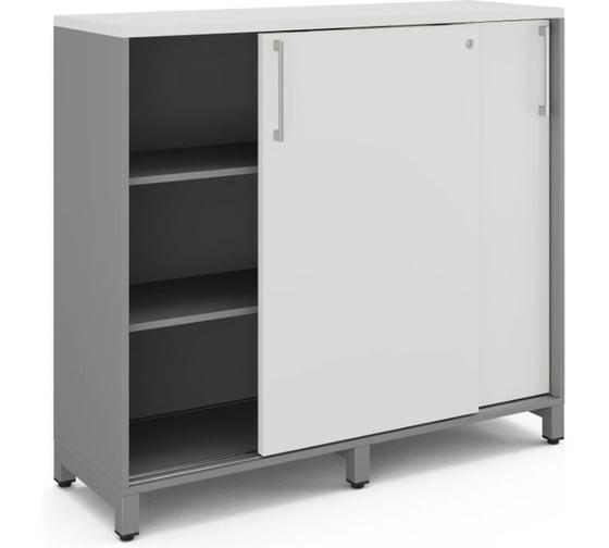 Шкаф-купе Kobor HK/3-120/60/M aluminum/premium 220959
