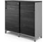 Шкаф-купе Kobor HK/3-120/60/M aluminum/wood 221906 1