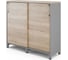 Шкаф-купе Kobor HK/3-120/60/M aluminum/natural 220962 1