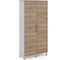 Шкаф распашной Kobor HR/5-90/60/M white/natural 221092 1
