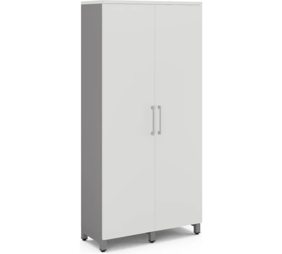 Шкаф распашной Kobor HR/5-90/60/M aluminum/premium 221063