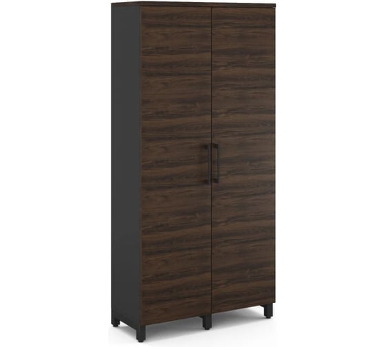 Шкаф распашной Kobor HR/5-90/60/M black/charlston 221017