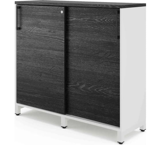 Шкаф-купе Kobor HK/3-120/60/M white/wood 221926