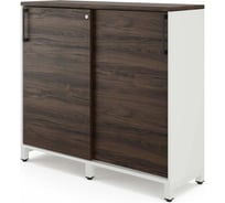 Шкаф-купе Kobor HK/3-120/60/M white/charlston 221000