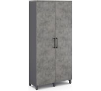 Шкаф распашной Kobor HR/5-90/60/M graphite/chicago 221948