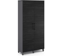 Шкаф распашной Kobor HR/5-90/60/M graphite/wood 221951