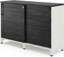 Шкаф-купе Kobor HK/2-120/60/M white/wood 221851