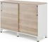 Шкаф-купе Kobor HK/2-120/60/M white/natural 220866 1