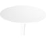 Стол барный DOBRIN MIA BAR белая столешница, белое основание LMZL-TD09_W-M_MDF-white 3