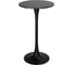 Стол барный DOBRIN MIA BAR черная столешница, черное основание LMZL-TD09_B-M_MDF-black 2