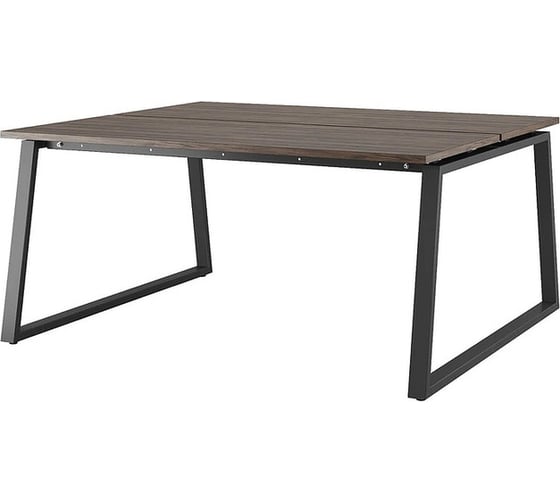 Стол офисный Kobor TR/2-140/160 black/charlston 217174