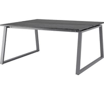 Стол офисный Kobor TR/2-140/120 graphite/wood 217222