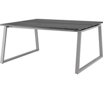 Стол офисный Kobor TR/2-140/140 aluminum/wood 217333