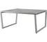 Стол офисный Kobor OTR/2-140/160 aluminum/chicago 217735 1