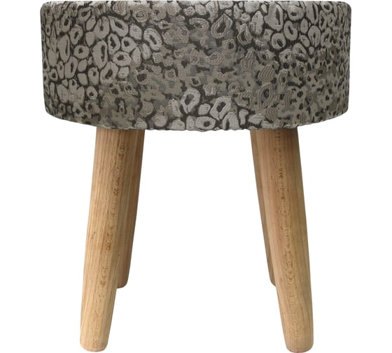 Пуф Эскар Stone круглый, цвет серый, D36 см 167082660