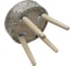 Пуф Эскар Stone круглый, цвет серый, D36 см 167082660 3