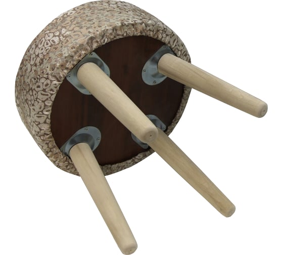 Пуф Эскар Stone круглый, цвет бежевый, D36 см 167082620