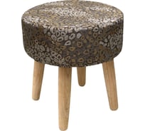 Пуф Эскар Stone круглый, цвет коричневый, D36 см 167082630