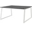 Стол офисный Kobor TR/2-140/140 white/wood 217437 1