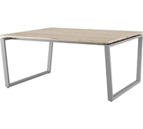 Стол офисный Kobor OTR/2-140/160 aluminum/natural 217777