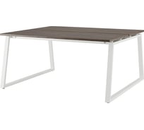 Стол офисный Kobor TR/2-140/140 white/charlston 217479