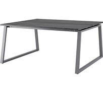 Стол офисный Kobor TR/2-140/140 graphite/wood 217229