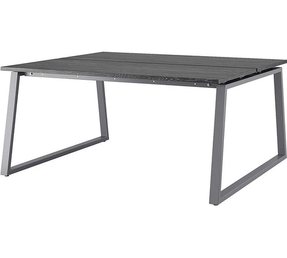 Стол офисный Kobor TR/2-140/140 graphite/wood 217229