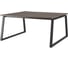 Стол офисный Kobor TR/2-140/120 black/charlston 217160 1