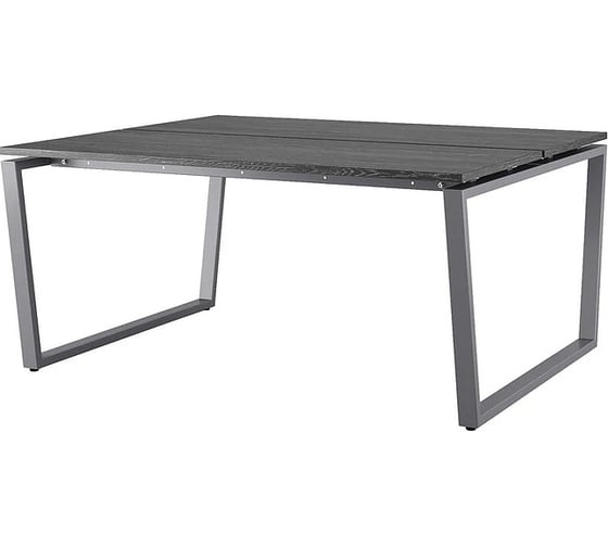Стол офисный Kobor OTR/2-140/160 graphite/wood 217652