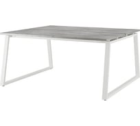 Стол офисный Kobor TR/2-140/160 white/chicago 217423