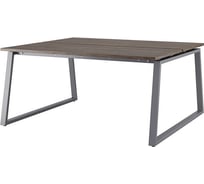 Стол офисный Kobor TR/2-140/160 graphite/charlston 217278