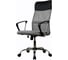 Кресло рабочее KSG Kingstyle FK-1-2 Noir Chrome светло-серое, черное KS-001423 4