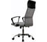Кресло рабочее KSG Kingstyle FK-1-2 Noir Chrome светло-серое, черное KS-001423 5