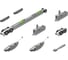 Комплект для раздвижных дверей Armadillo SLD.Scope.SET3.soft close+roller/80 58039 1