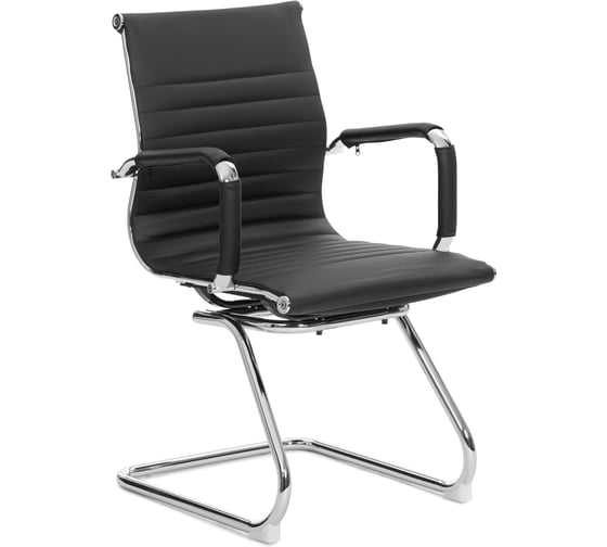 Комплект кресел Tetchair 2 шт Урбан С/Urban S (на полозьях) кож/зам, черный, 36-6 25816