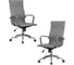 Офисное кресло для руководителей DOBRIN Набор 2 шт CLARK SIMPLE (серый (47)) LMR-101B-N_M_EL-grey 1