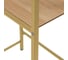 Стеллаж GreenWeen ALTO SMART, золотой, ЛДСП Дуб Каселла, 45x30x145 мм GW-ALTO-SMART-450G-LD-R 6