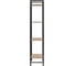 Стеллаж GreenWeen ALTO SMART, черный, ЛМДФ Дуб Каселла, 45x30x145 мм GW-ALTO-SMART-450B-LD-R 3