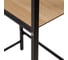 Стеллаж GreenWeen ALTO SMART, черный, ЛМДФ Дуб Каселла, 45x30x145 мм GW-ALTO-SMART-450B-LD-R 4