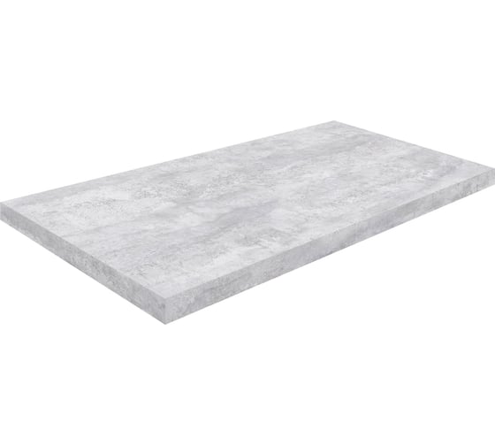 Столешница прямоугольная Alternative Бетон Светлый 2631 PE 1200x600x25 В1 ВЛДСП 4SF 00 48300