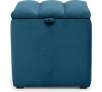 Квадратный каркасный пуф Итана Белиз 400х400х450 мм 4627189082809