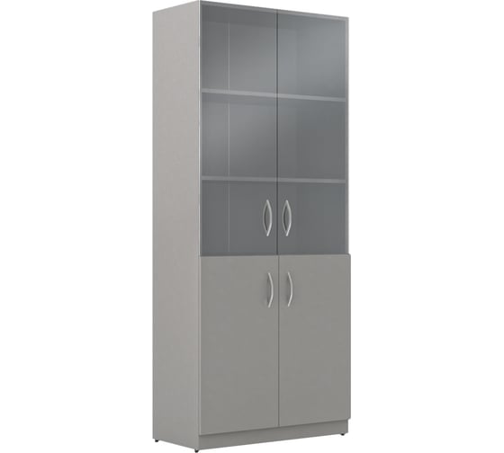 Шкаф комбинированный SKYLAND SR-5W.2 SIMPLE серый, 770x375x1815 мм sk-01233780